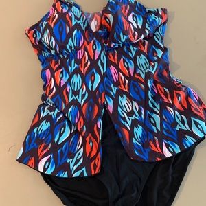 Tankini Flyaway top and briefs